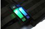 FMA FXUKV Safety Lite blue and Green on Body Armour