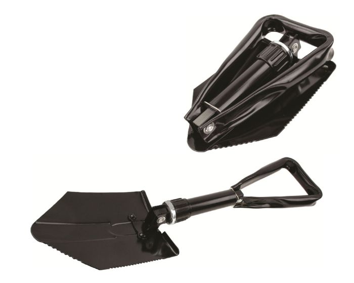 Lightweight Double Folding Metal Shovel