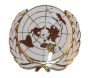 Issue OR's United Nations Cap Badge - UN Beret Badge