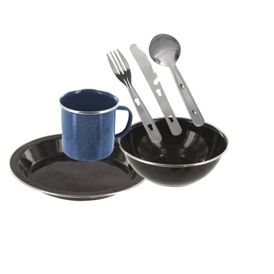 Deluxe Enamel Eating Set 2 