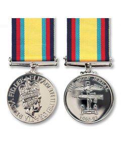 Official Gulf War Full Size Medal (1990-91) + Ribbon
