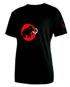 Mammut Old Style Classic Logo T-shirt with Logo Badge on Sleeve