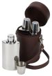Leather Covered Vacuum Flask by David Nickerson